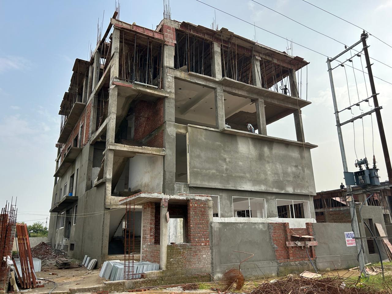 Multi-story building under construction